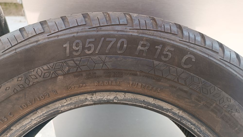 Стан Нових 195/70 R15 c
