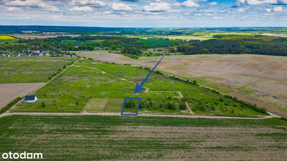 Działka budowana 1310 m2, Stare Brynki/Czepino
