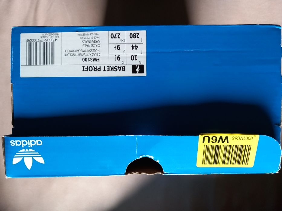 Buty Adidas Basket Profi r.44, zamszowe do kosza