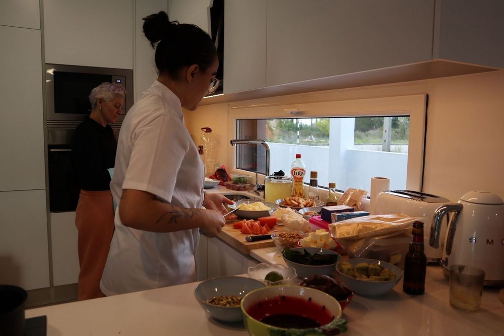 Chefe privada para eventos ou jantares particulares