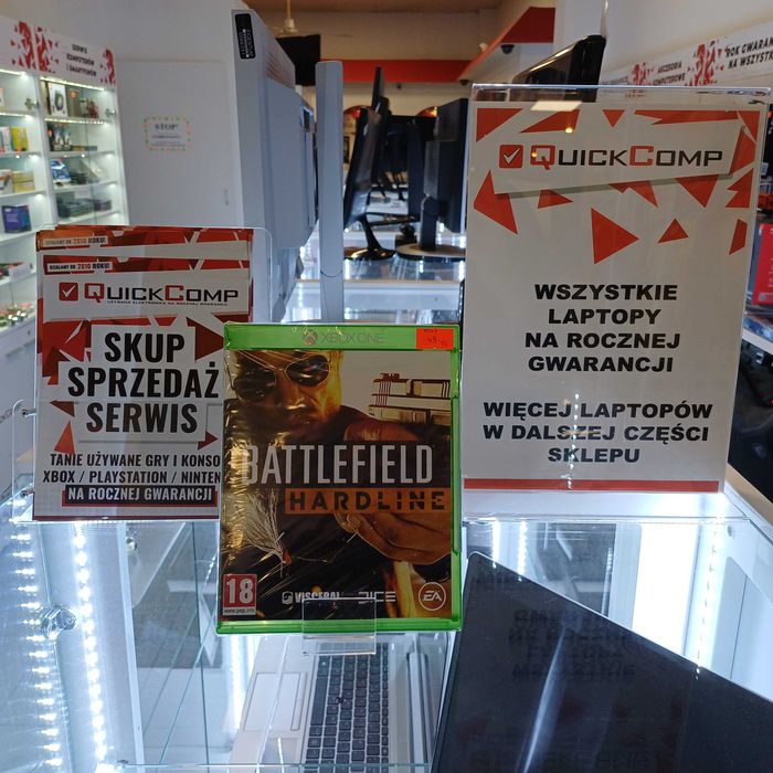 Gra XBOX ONE / X Series NOWA Battlefield Hardline PL Gwar 1 Rok