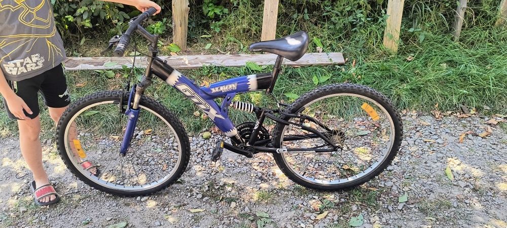 Rower zjazdowy, trial, enduro, full, amort przód i tył, nowe opony, ha