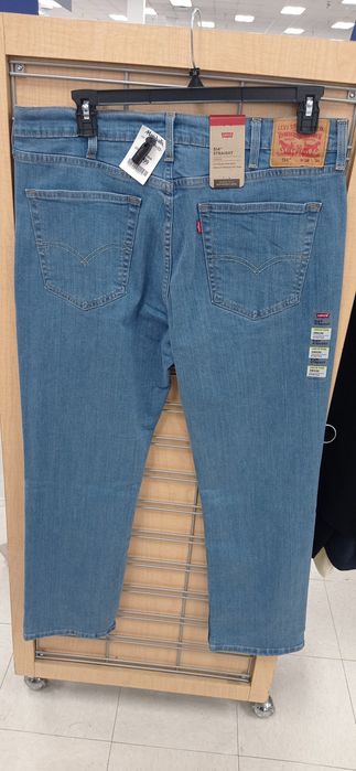 Oryginalne spodnie jeansowe Levi's Strauss 514 38/30 nowe za 1/3 ceny