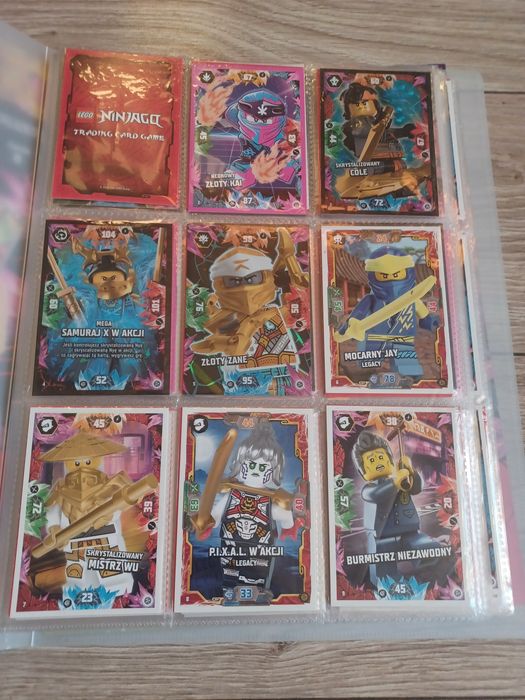 Album lego ninjago seria 8 crystalized