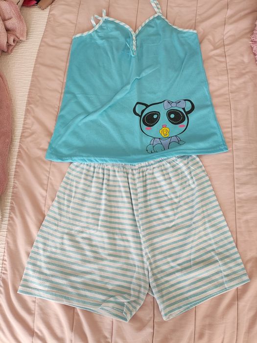 Pijama azul fofi