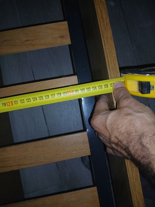 Cama melamina e estrado ripas casal