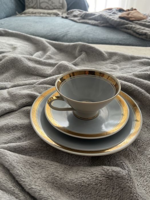 Porcelanowe trio Ćmielów