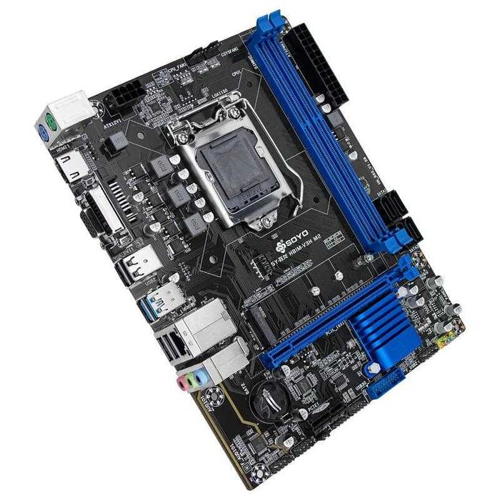 Плата Intel ZX-B85 Підтримка SSD M.2 NVMe socket 1150