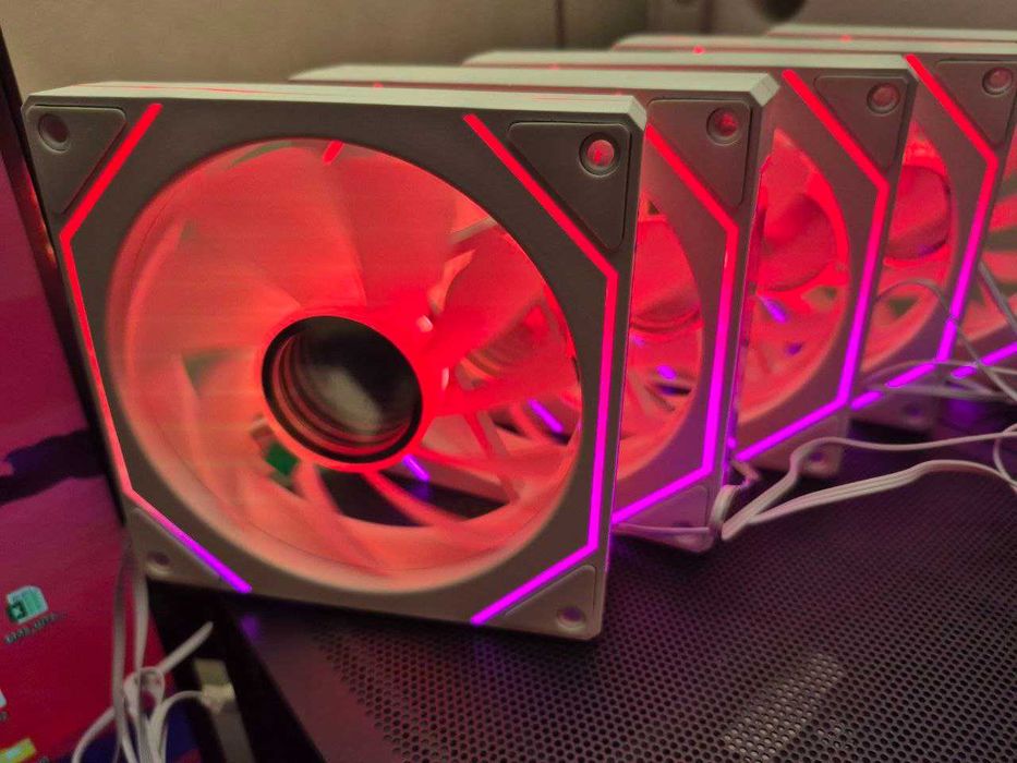 ARGB вентилятор 120 мм (аналог Lian Li)