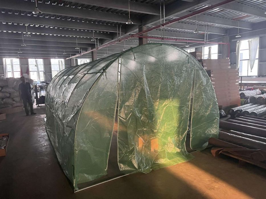 Теплиця садова 18м2 3х6м парник для городу дому дачі з вікнами