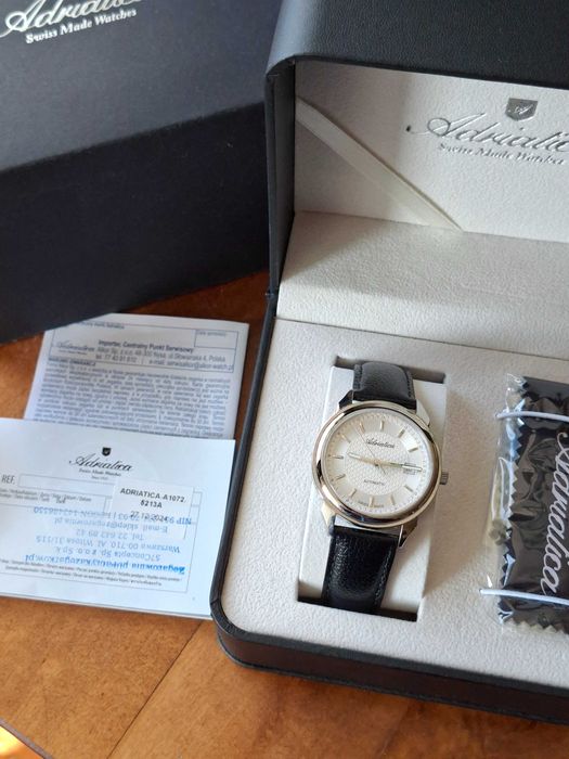 Zegarek męski Adriatica Automatic Classic Sapphire