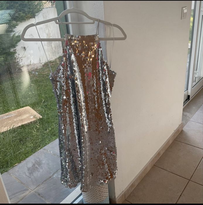 Vestido corto Stradivarius talla S
