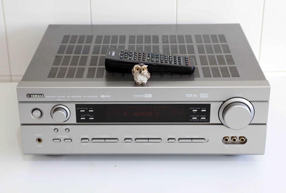 Yamaha RX-V440RDS Receiver AV (amplificador com tuner rds)  75 watts