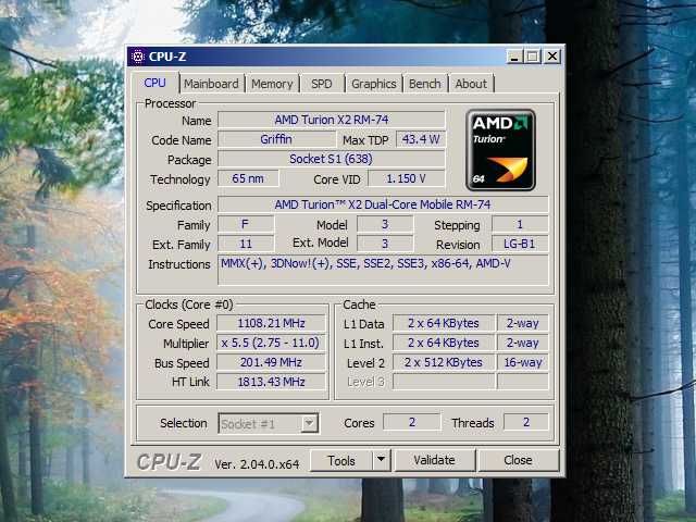 Ноутбук Asus K50AB / AMD X2 2.2GHz / 3GB / 250GB / ATI 4570 512Mb