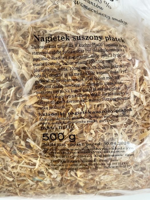 Zioła Nagietek 424 g