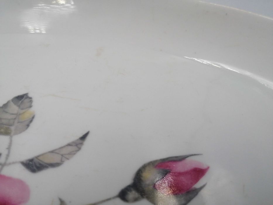 Półmisek Chodzież porcelana z PRL talerz