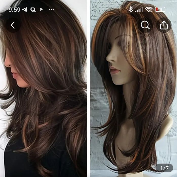 Перуки штучні але як натуральні