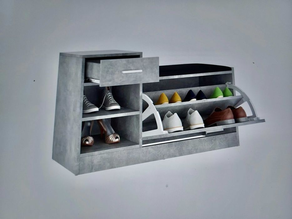 NOVO Banco Sapateira / Shoe Bench with Storage