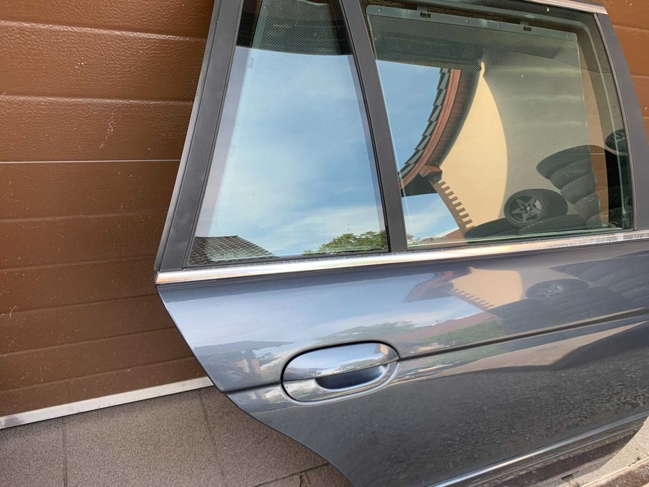 Bmw 5 e39 kombi lift drzwi prawe prawy tył ANTHRAZIT 397/7 + rolety