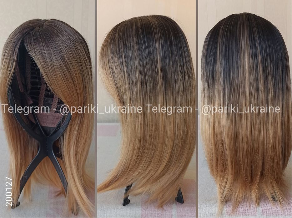 Усі по 399 грн, коротка перука, нова, каре, з чолкою, блонд, парик