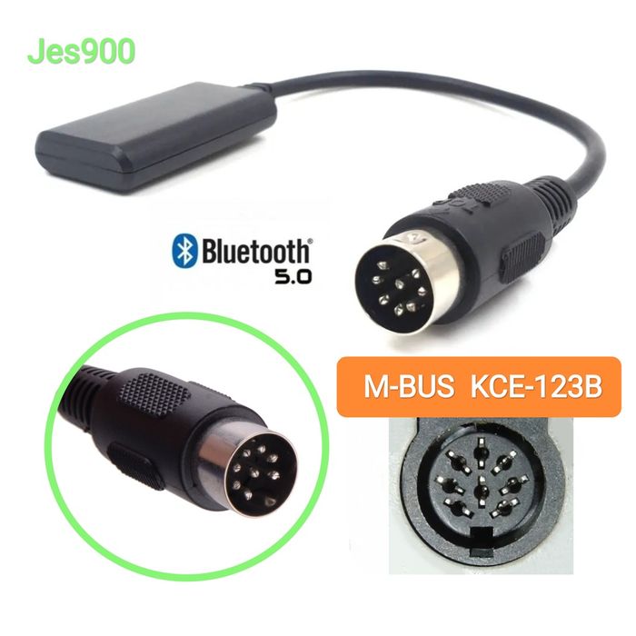 Bluetooth 5.0 Alpine KCE-123B M-BUS 8pin серии CDM TDM Trioma Триома