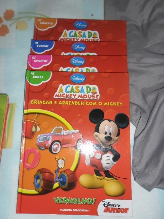 4 livros novos do mickey portes inc