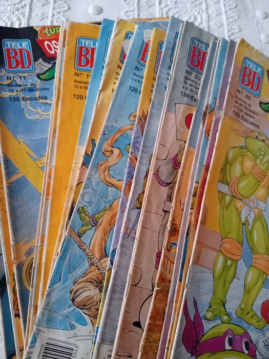 Revista vintage Tartarugas Ninja