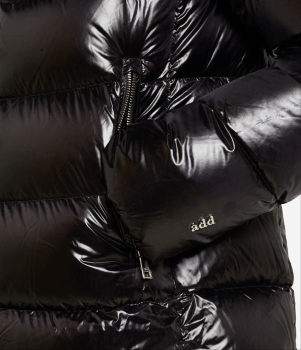 Жіночий пуховик ADD, люксова жіноча тепла зимова пухова куртка,пальто