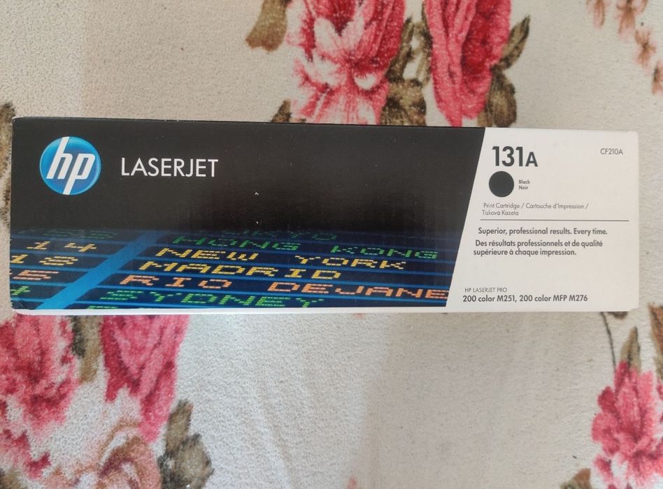 Картридж HP CLJ131A black дляM 276/251 (CF210A)