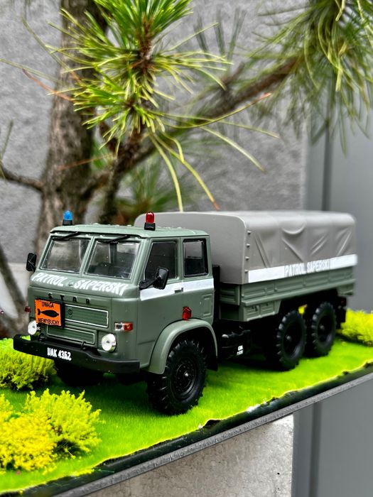 STAR 266 „Patrol Saperski”-auta PRL,ciężarówki,model,kolekcja,konwersja