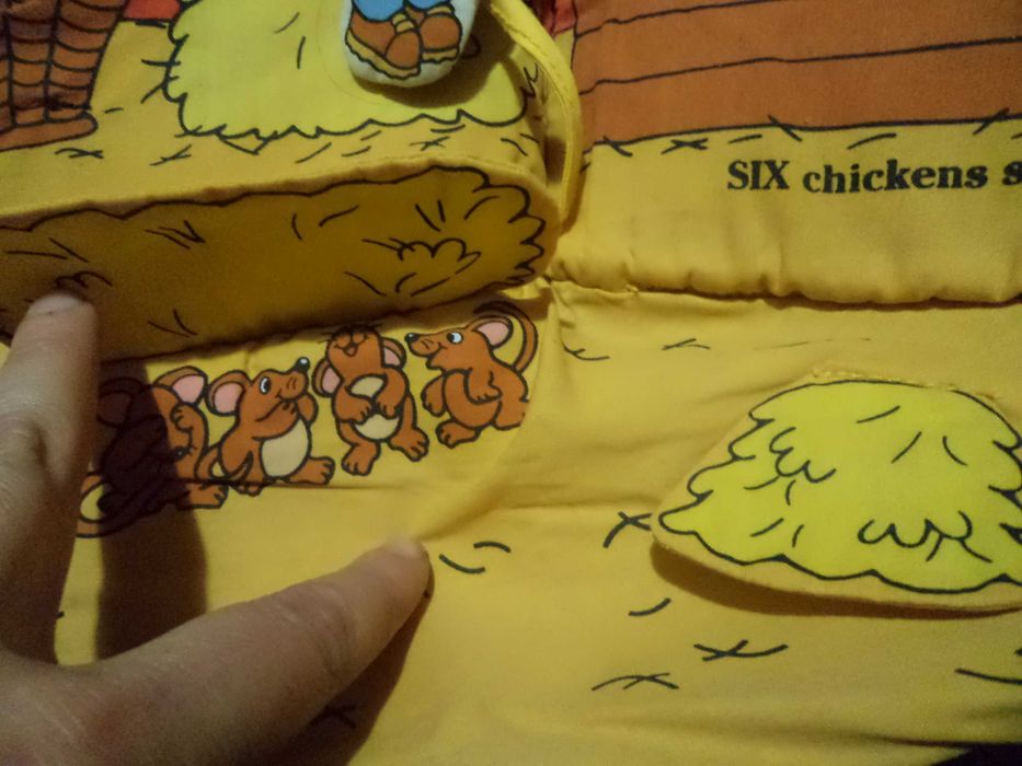 мягкая книжечка развивающая