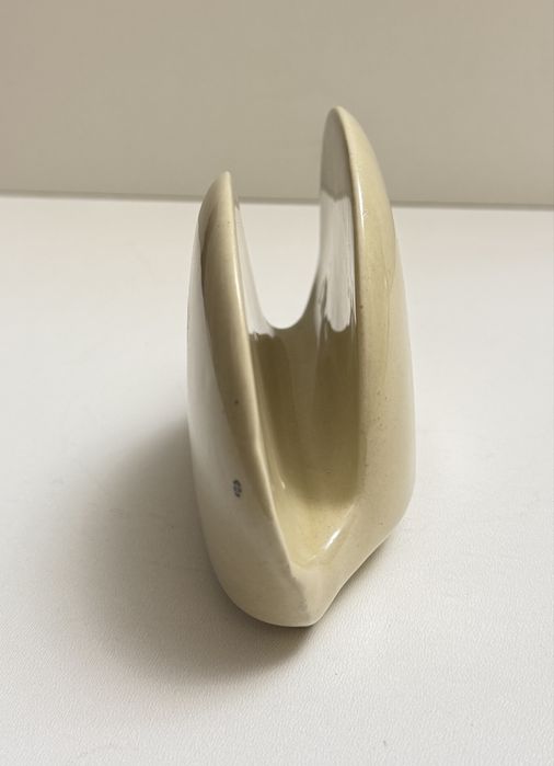 Stary serwetnik porcelit Społem PRL