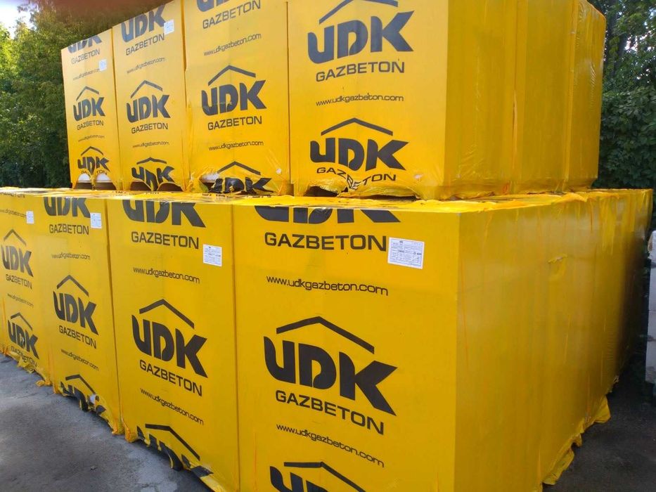Газоблок.Газобетон.Пеноблок.ЮДК Днепр.Д400+Клей в подарок Склад.