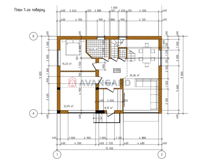Дом по адресу пер. Энергетиков (площадь 400 м²) - Atlanta.ua - фото 7