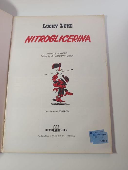 Lucky Luke - nitroglicerina