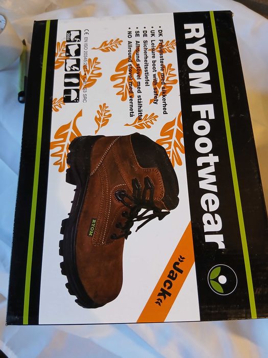 Buty robocze 36 23cm S3 RYOM Footwear Jack brązowe