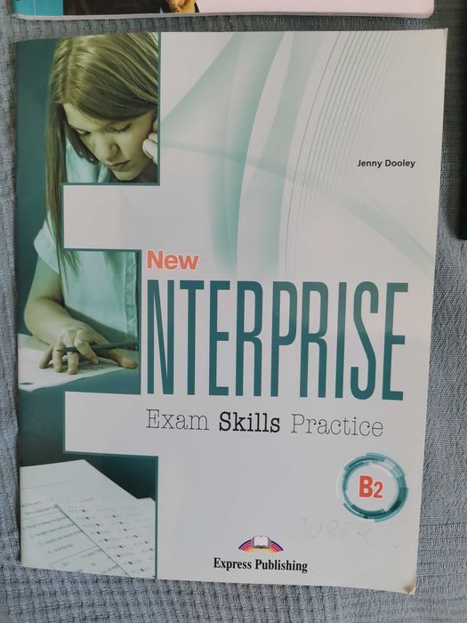 New enterprise B2 zestaw książek podręcznik ćwiczenia. Workbook, student's book, exam skills practice. Express publishing