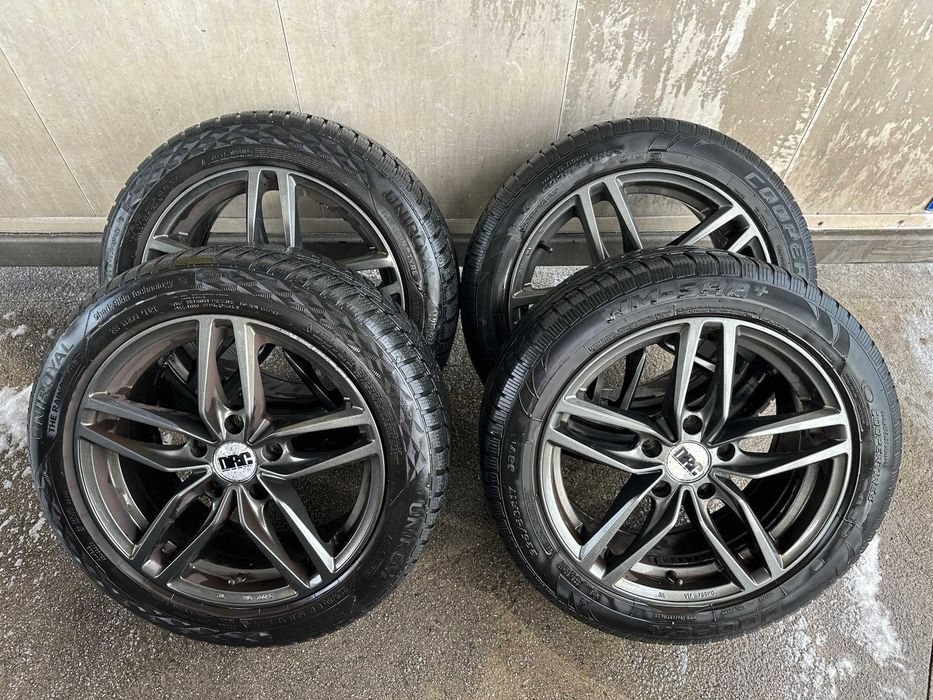 4 Jantes DRC 17" + Pneus 225/50 R17