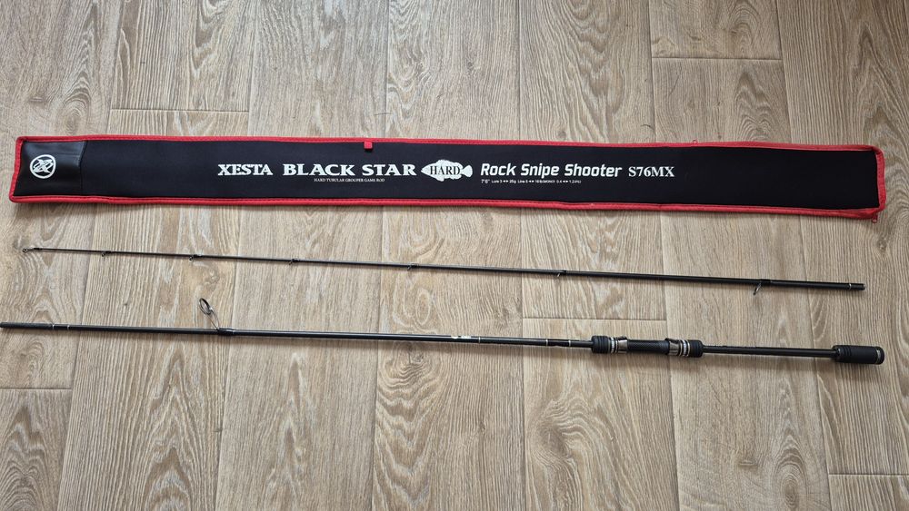 Спінінг xesta black star hard s-76mx
