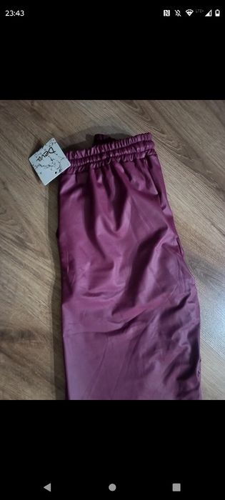 Deva spodnie szwedy eko skóra uni M L XL