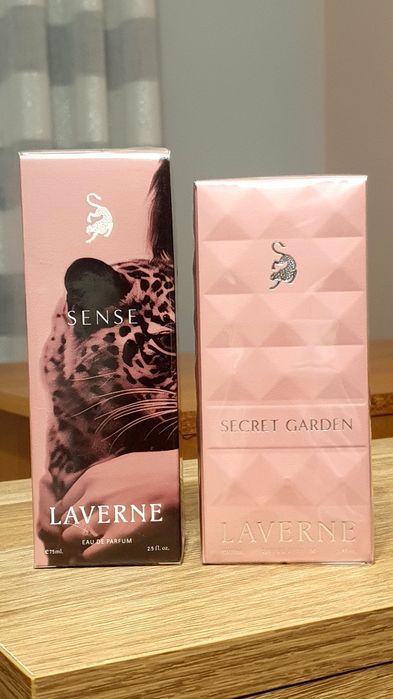 NOWE wody perfumowane damskie Laverne Sense (75 ml) i Secret Garden (100 ml)!