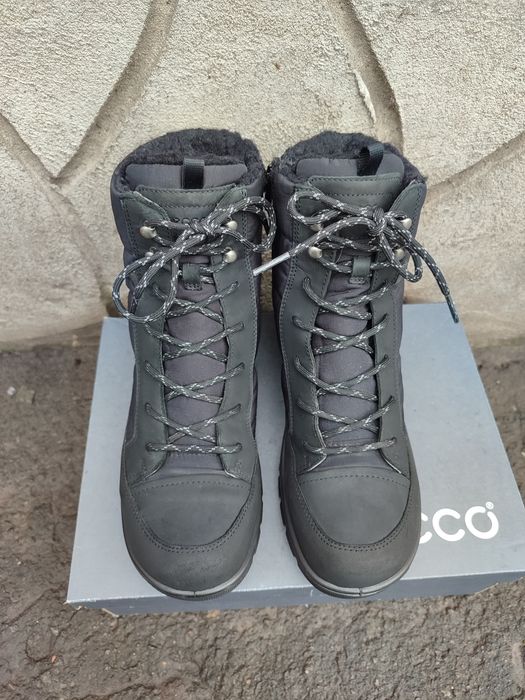 Ecco 39 чоботи жіночі зимові черевики сапоги теплі ботинки взуття ессо