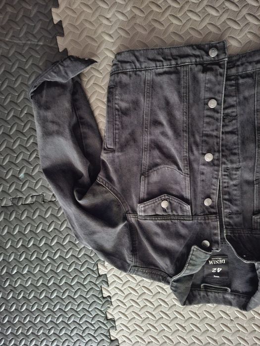 Kurtka jeansowa czarna katana 42 44