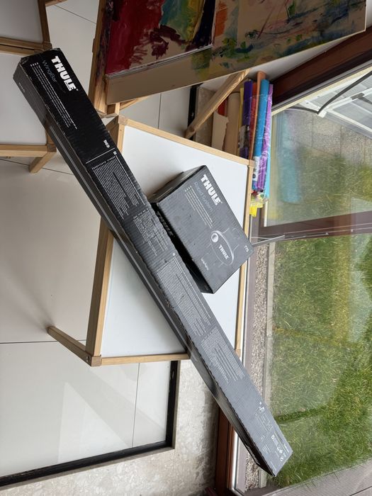 Bagażnik na relingi  Thule wingbar 969 i stopy Thule 775 Nowy Warszawa