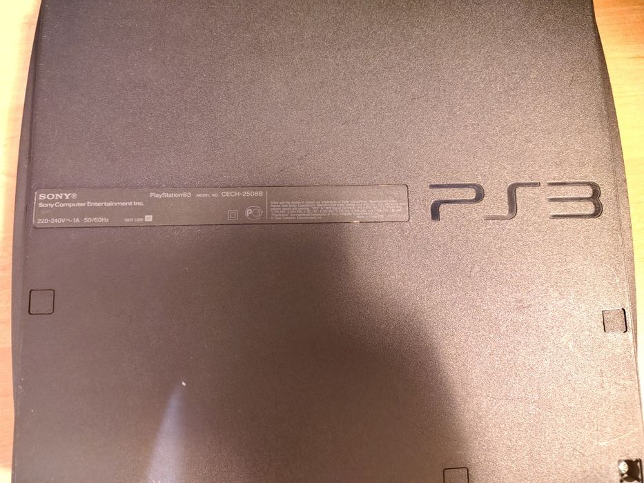 PS3 Slim 465gb HEN ПРОШИВКА + 2 ГЕЙМПАДА