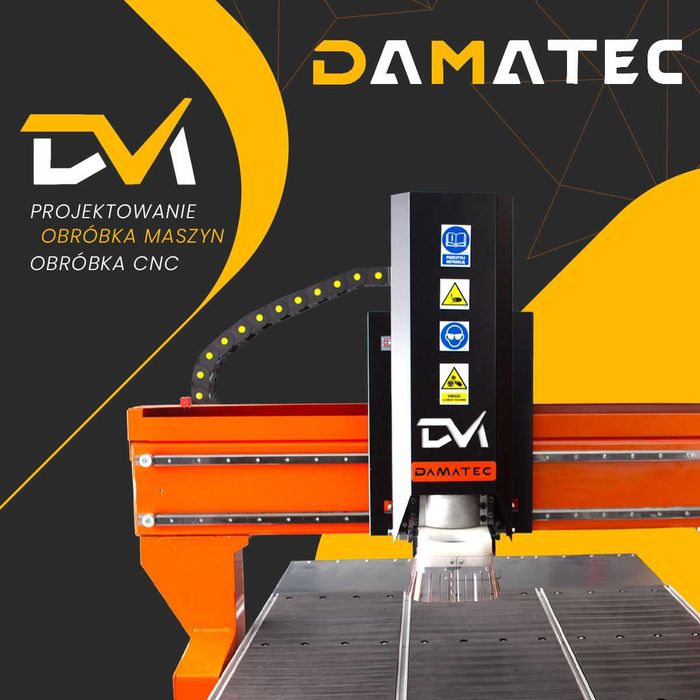Frezarka, ploter, grawerka CNC, Damatec 1012, 1016