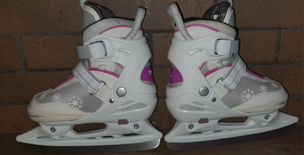 Łyżwy hokejowe regulowane  od 33 do 36