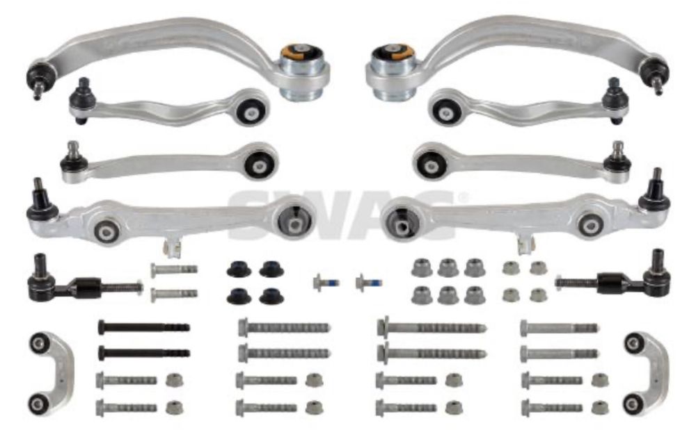 Комплект рычагов подвески Audi A4,A6, Skoda SuperB, VW Passat B5