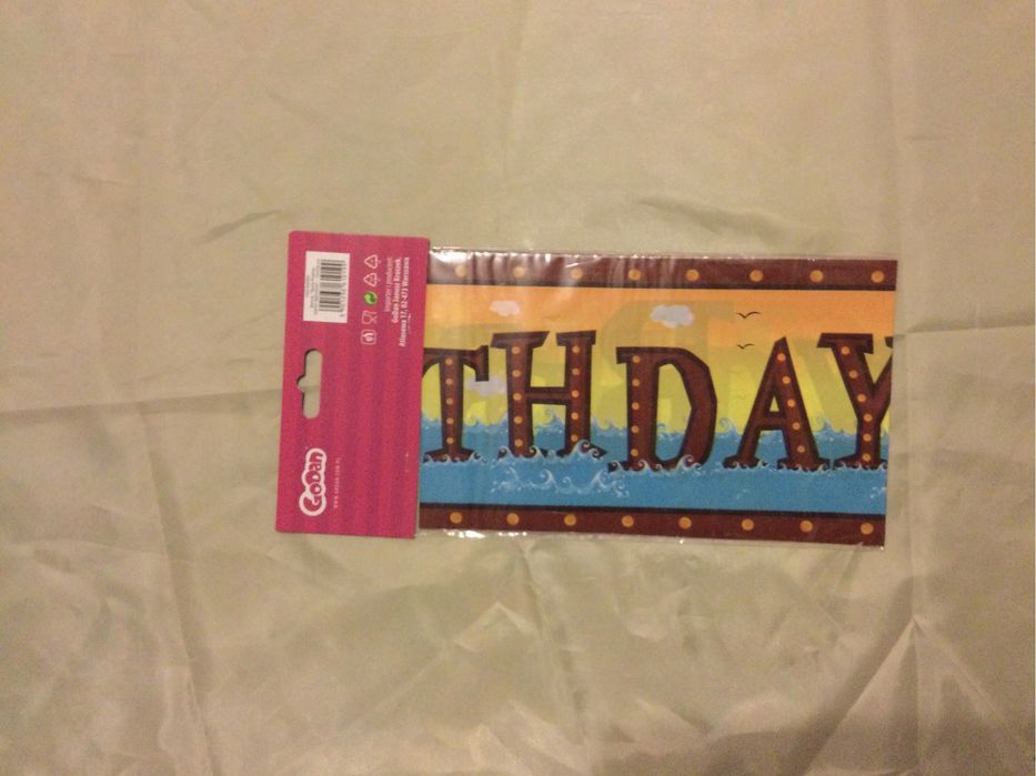 Baner Happy birthday 13/356 cm