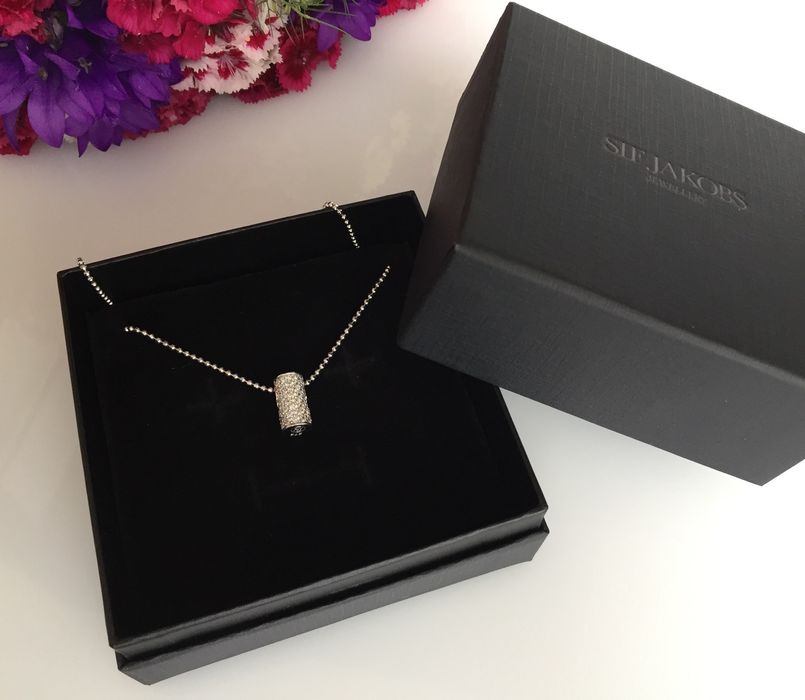 Срібна Цепочка з кулоном Sif Jakobs, (Thomas Sabo, Xenox) цирконій